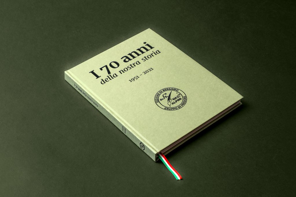 I 70 ANNI DELLA NOSTRA STORIA | 1951-2021 Gruppo Aplini Predore sez.Bergamo Alessandro Consoli design